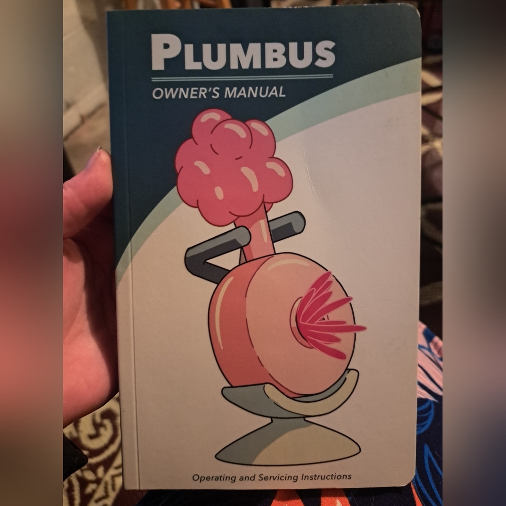 "Plumbus Owner's Manual" New Journal 'Rick And Morty' Design